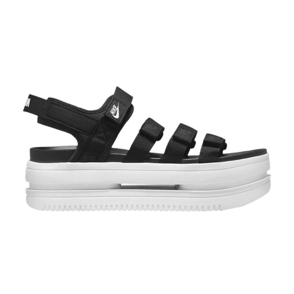 Nike Iconic Classic Sandal "Black White" DH0223-001 (2021) Size 7 NEW